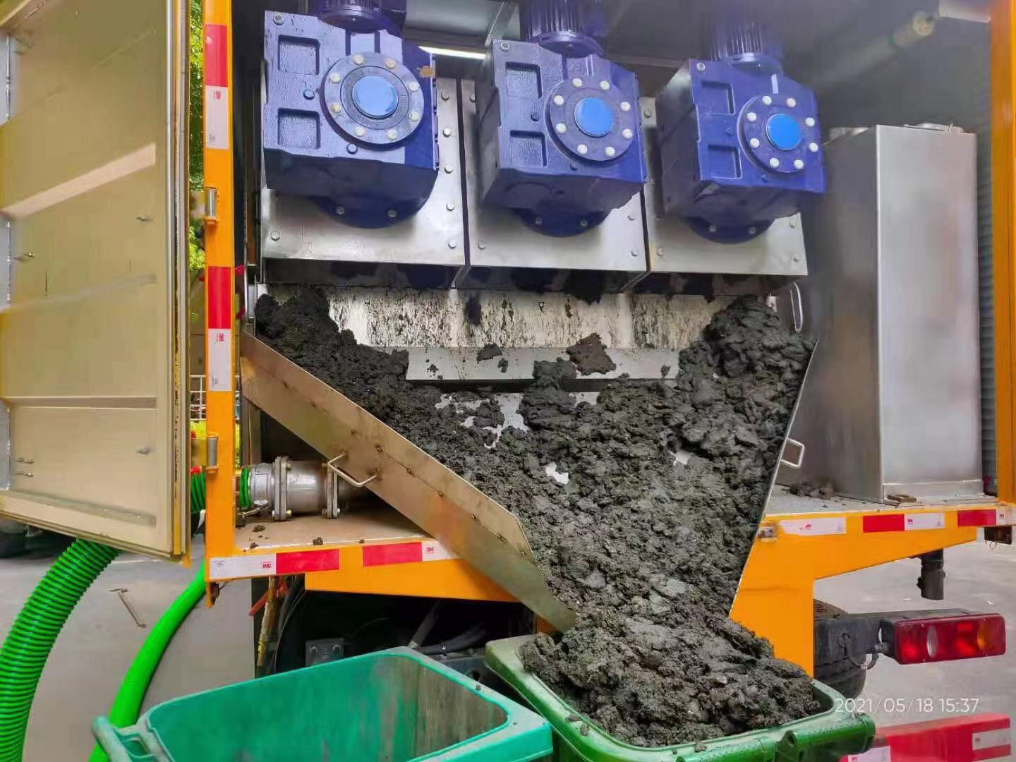 抚远化粪池清掏城市维护站-泥浆净化干湿分离处理